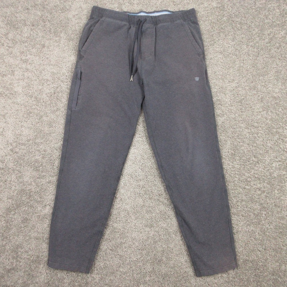 Mack Weldon Sweatpants Mens Large Gray Joggers‎ Comfort Faded Casual Activewear